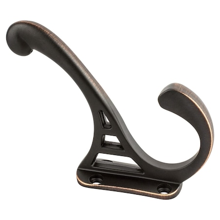 Berenson 4 in. Prelude Hook with Long Verona Bronze 8016-VB-P